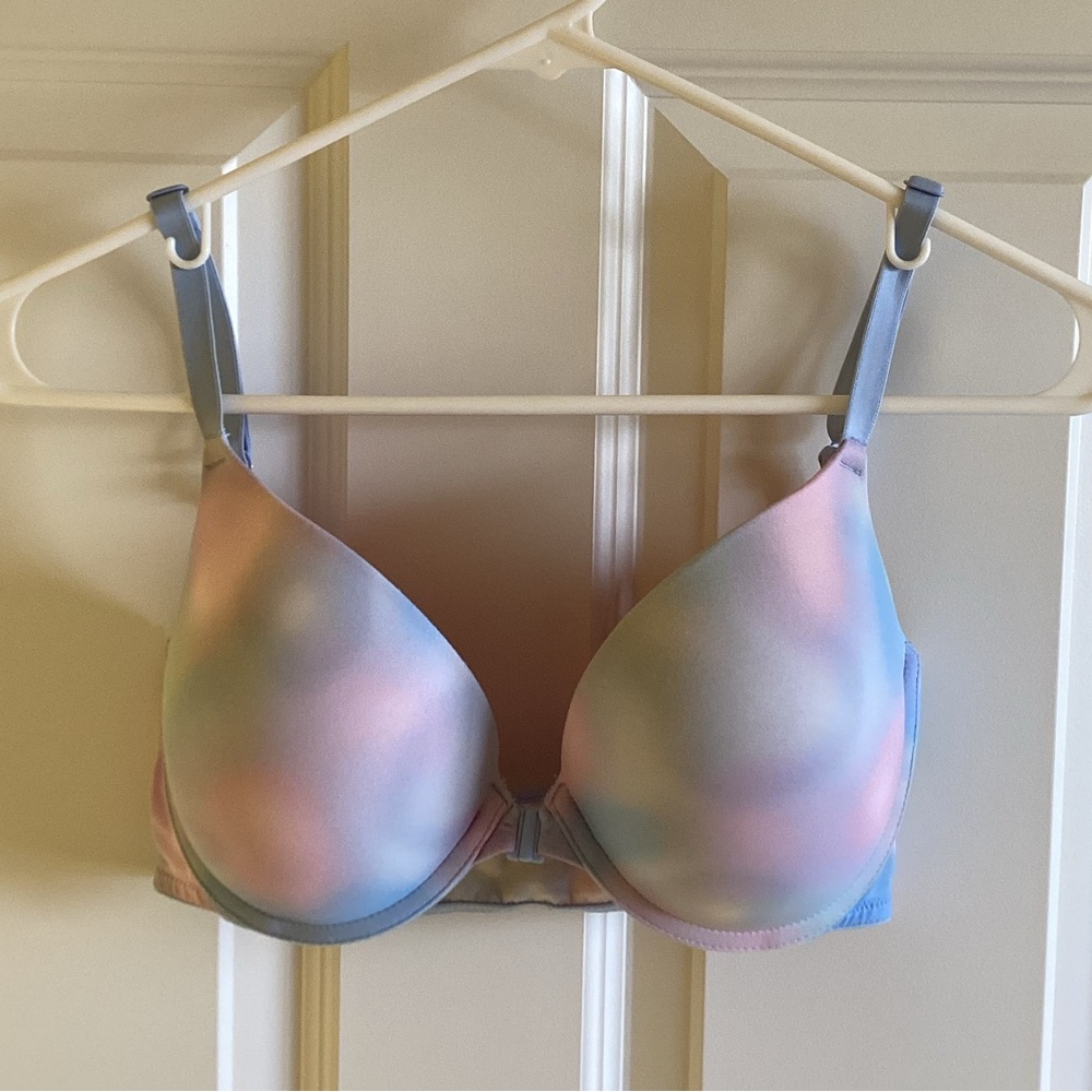 Multi-color tie-dye front closure Women's Bras